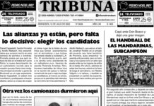 Semanario Tribuna – Tapa sábado 12 de julio de 2025