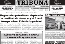 Semanario Tribuna – Tapa sábado 26 de julio de 2025