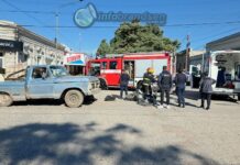 Grave accidente en pleno centro