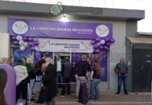 Inauguración de la Casa Libertaria en Brandsen