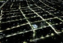 Renovación de luces en el distrito