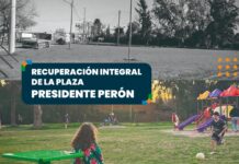Recuperación integral de la plaza Presidente Perón