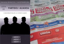 Un fallo judicial permite más de dos fotos de candidatos en las boletas
