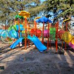 Instalaron nuevos juegos en Plaza Brandsen