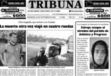Semanario Tribuna – Tapa sábado 20 de septiembre de 2025