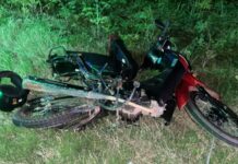 Grave accidente en Ruta 215: un motociclista resultó herido de gravedad