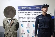 Tenía pedido de captura y lo detuvieron en pleno centro