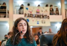 San Vicente: estudiantes debatieron propuestas en el Parlamento Juvenil