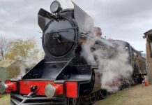 La locomotora a vapor pasará por Brandsen este jueves