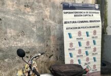Robaron una moto a la madrugada y la hallaron horas después