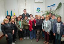 Reconocieron a las Manzaneras por su labor comunitaria