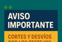 Cortes y desvíos por los festejos del 150° aniversario de Brandsen