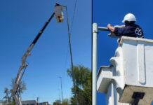 Se incorporaron luminarias LED en Ruta 29