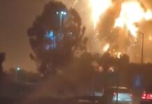 Múltiples explosiones en Ezeiza: se incendia el polo industrial y trabajan más de 20 dotaciones de bomberos