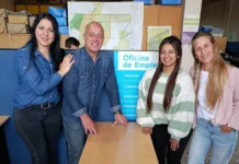 Estudiantes del Instituto 49 realizaron prácticas en la Oficina de Empleo