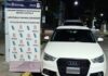 Circulaba en un Audi con pedido de secuestro y lo aprehendieron