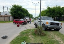 Fuerte choque en Belgrano y Alberti