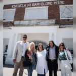 Esmeralda Mitre visitó la Escuela Primaria Nº1