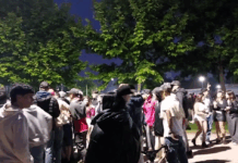 Una fiesta en Los Pinos terminó con incidentes: “Es una lástima que terminen así”