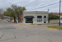 Choque entre auto y patrullero en Mitre e Ituzaingó