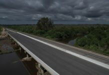 Otra vez se paró la obra sobre el Puente Samborombón