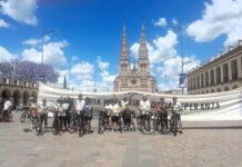 Brandsen volvió a decir presente en la Peregrinación Ciclística a Luján