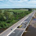 Avanza la obra del Puente Samborombón y la repavimentación en el acceso a Jeppener