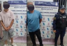 Detienen a dos hombres por ingresar y talar árboles sin permiso en un campo