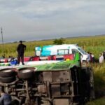 Tragedia en Ruta 2: dos muertos y múltiples heridos tras un vuelco