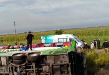 Tragedia en Ruta 2: dos muertos y múltiples heridos tras un vuelco