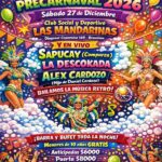 El 27 de diciembre llega el Festival Precarnaval 2026