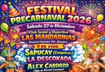 El 27 de diciembre llega el Festival Precarnaval 2026