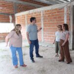 Avanza la obra de la futura Escuela Nº 10 en el barrio República