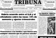 Semanario Tribuna – Tapa 27 de diciembre de 2025