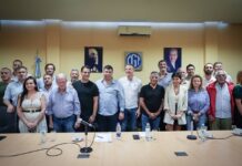 Raitelli se reunió en la CGT contra la reforma laboral