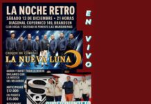 Se viene “La Noche Retro” al Club Las Mandarinas con La Nueva Luna y El Súper Quinteto