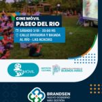 Este sábado habrá cine en el Paseo del Río