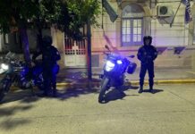Operativo de prevención contra entraderas y motochorros en Brandsen