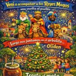 El 5 de enero Oliden acompañará el recorrido de los Reyes Magos