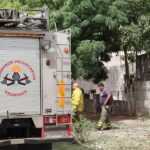 Principio de incendio en Las Mandarinas