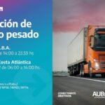 Restricción de tránsito pesado por recambio turístico