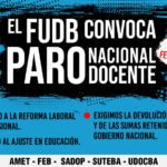 El 11 de febrero habrá un paro nacional docente
