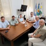 El Intendente recibió al presidente de AUBASA