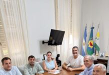 El Intendente recibió al presidente de AUBASA