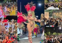 Con Marí Marí como número central y ante una multitud, cerró el Carnaval 2026 en Brandsen
