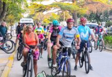 Con buena adhesión, se realizó la 15° Bicicleteada en homenaje a Víctor Velázquez