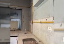 Avanzan los trabajos para la nueva red de gas del CEPT N° 18