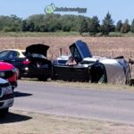 Choque en cercanías a Ibiza sobre Ruta 215