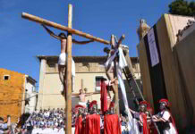 El viernes se hará la Representación de la Pasión de Cristo