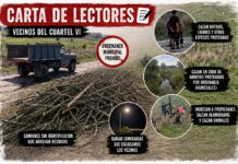 Reclamo de vecinos del Cuartel VI: denuncian falta de controles, caza ilegal y abandono de residuos